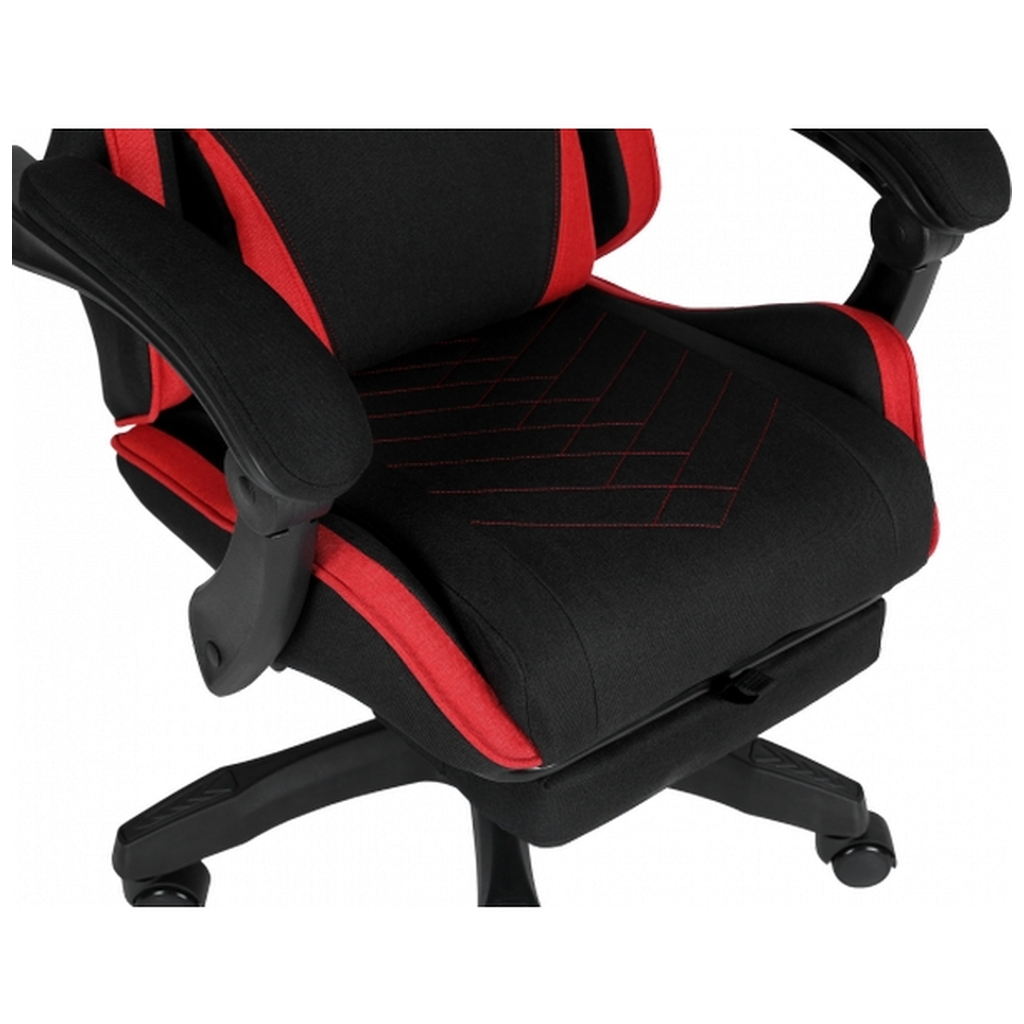 Крісло ігрове GT Racer X-2339 Black/Red (X-2339 Fabric Black/Red) - зображення 8