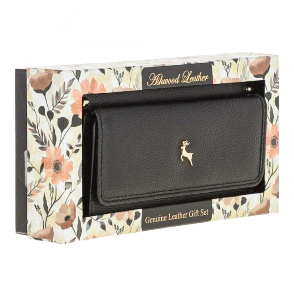 Гаманець Ashwood J54 Black - зображення 12