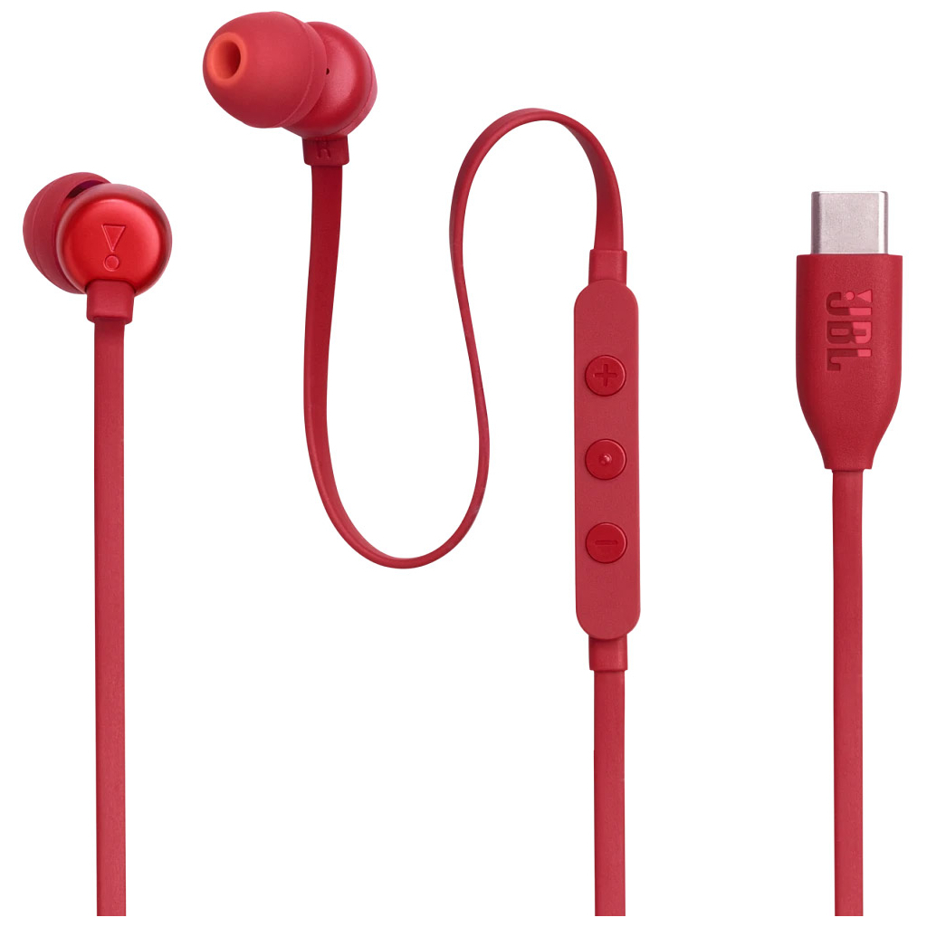 Навушники JBL Tune 310C USB-C Red (JBLT310CRED) - зображення 2