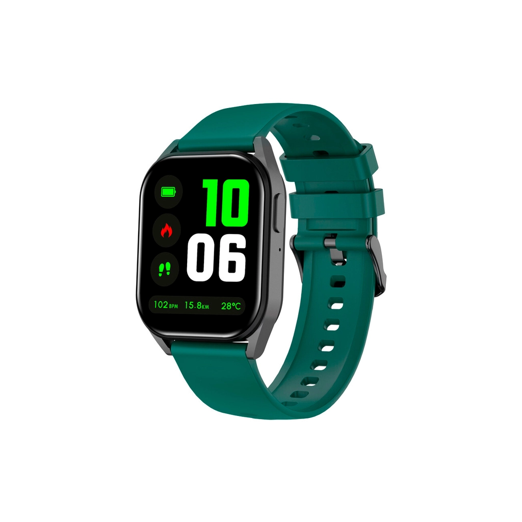 Смарт-годинник Canyon Chatter SW-58 BT-CALL Black Green (CNS-SW58BG) - изображение 1