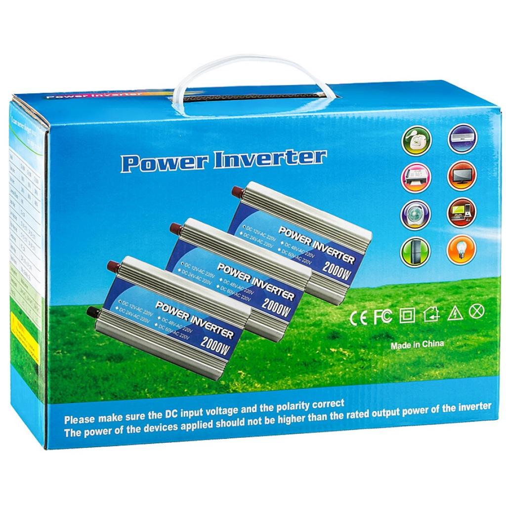 Автомобільний інвертор Porto 12V/220V 1000W (MND-1000) - зображення 6