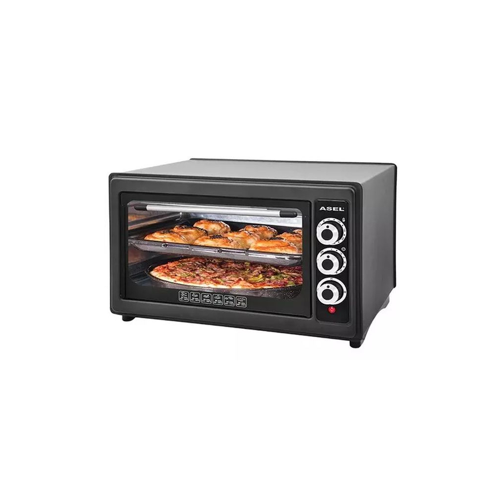 Електропіч ASEL AF 33-23 BLACK - зображення 3