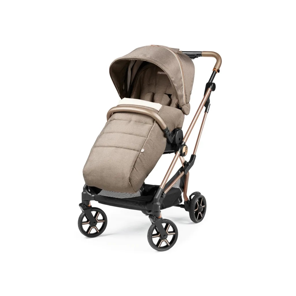Коляска Peg-Perego 2 в 1 Vivace Mon Amour, рожеве золото (PACK-VIV2100000001) - зображення 3