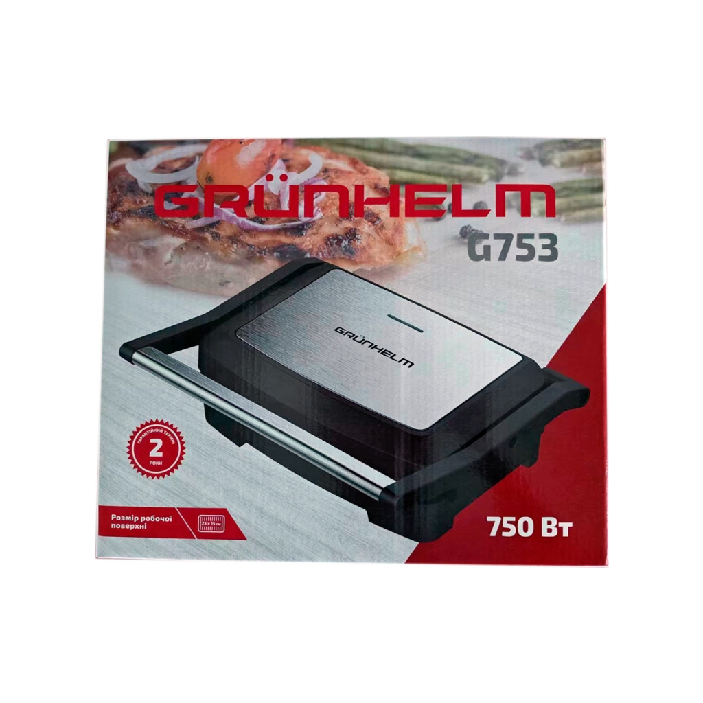 Електрогриль Grunhelm G753 - зображення 5