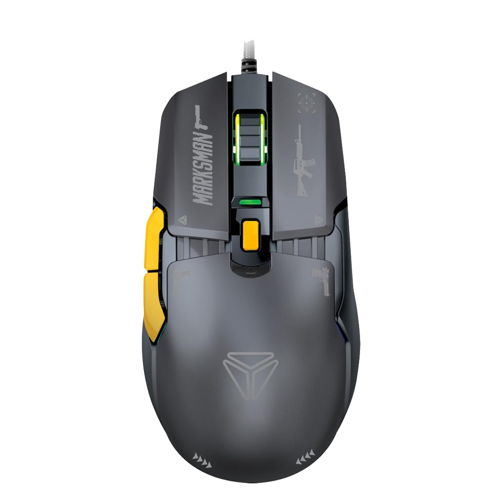 Мишка YENKEE YMS 3600BK Marksman USB Black (45021055) - зображення 1