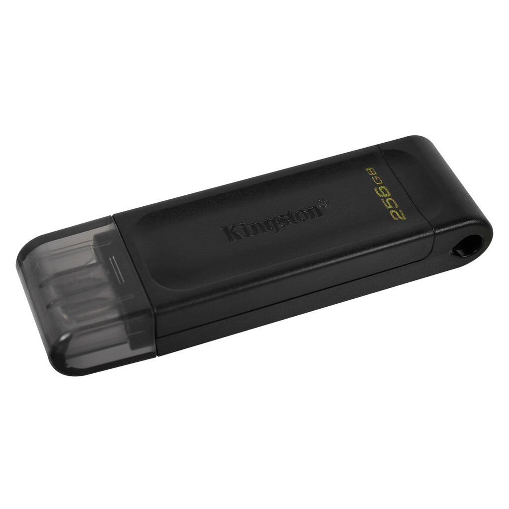USB флеш накопичувач Kingston 256GB DataTraveller 70 USB 3.2 / Type-C (DT70/256GB) - изображение 1