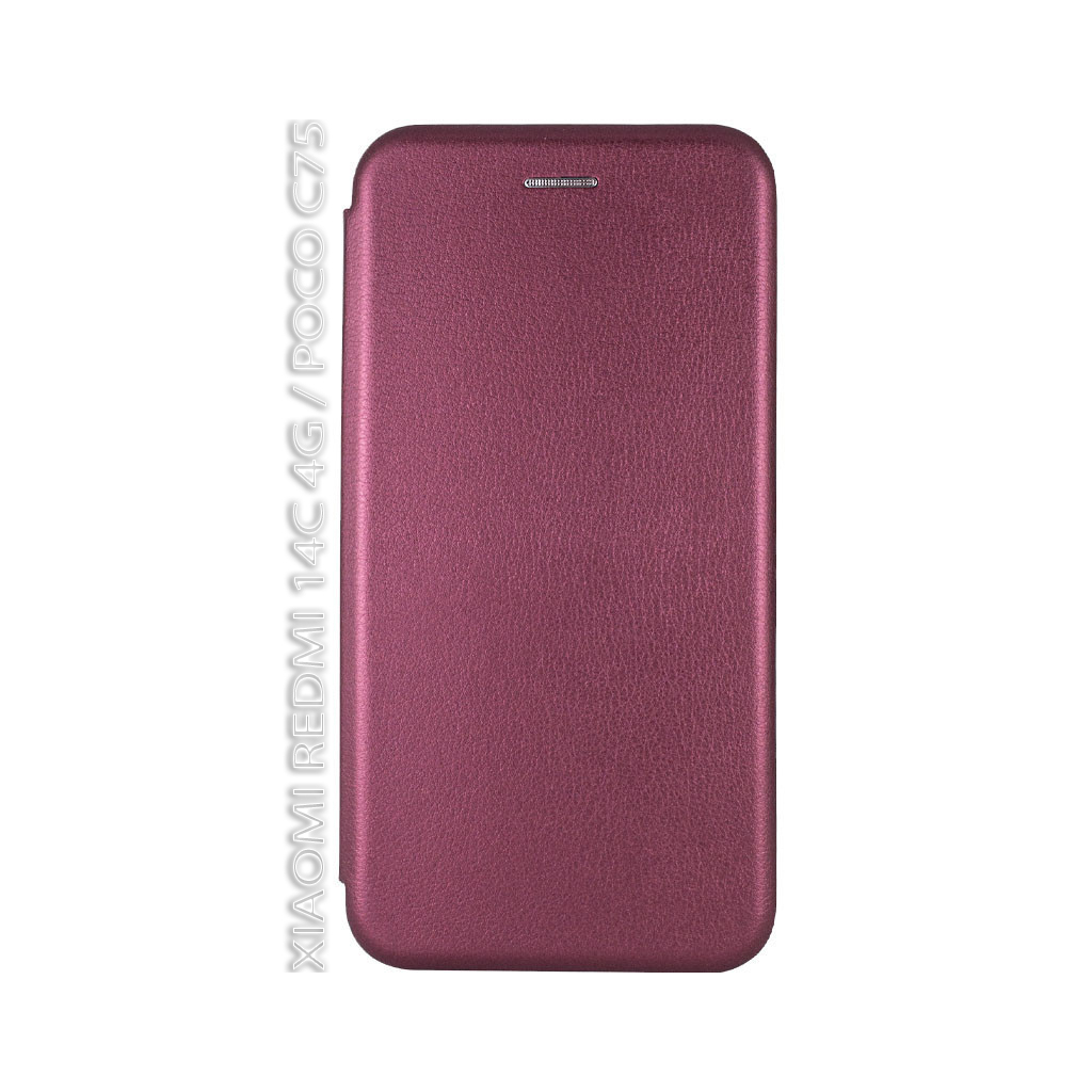 Чохол до мобільного телефона BeCover Exclusive Xiaomi Redmi 14C 4G / Poco C75 Red Wine (712511) - зображення 1