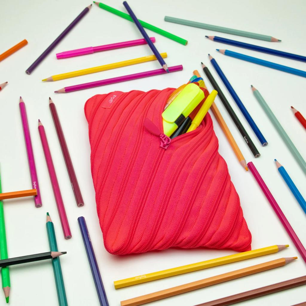 Пенал Zipit Neon Jumbo Dazzling Pink (ZTJ-NN-3) - изображение 3