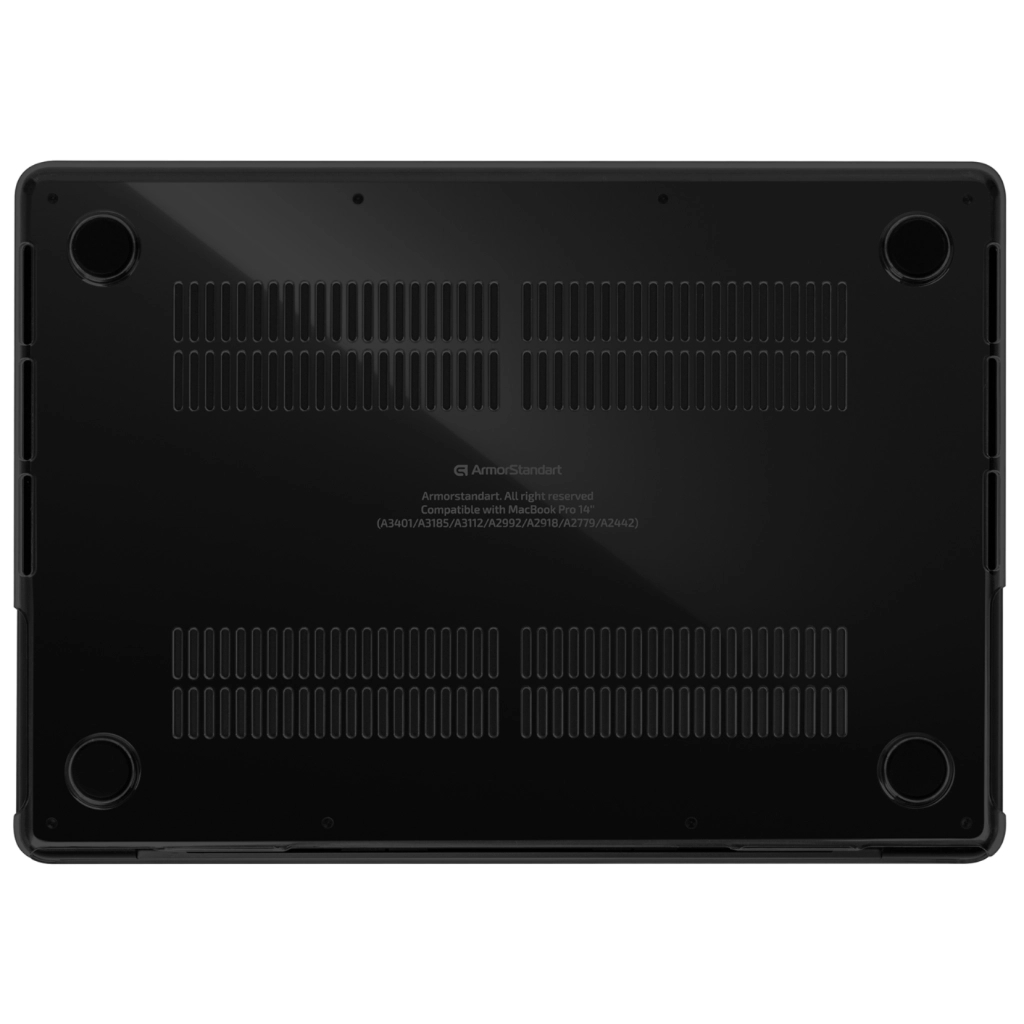 Чохол до ноутбука Armorstandart 15.3" MacBook Air M4/M3/M2 (A3241/A3114/A2941) Black Crystal (ARM79444) - зображення 2