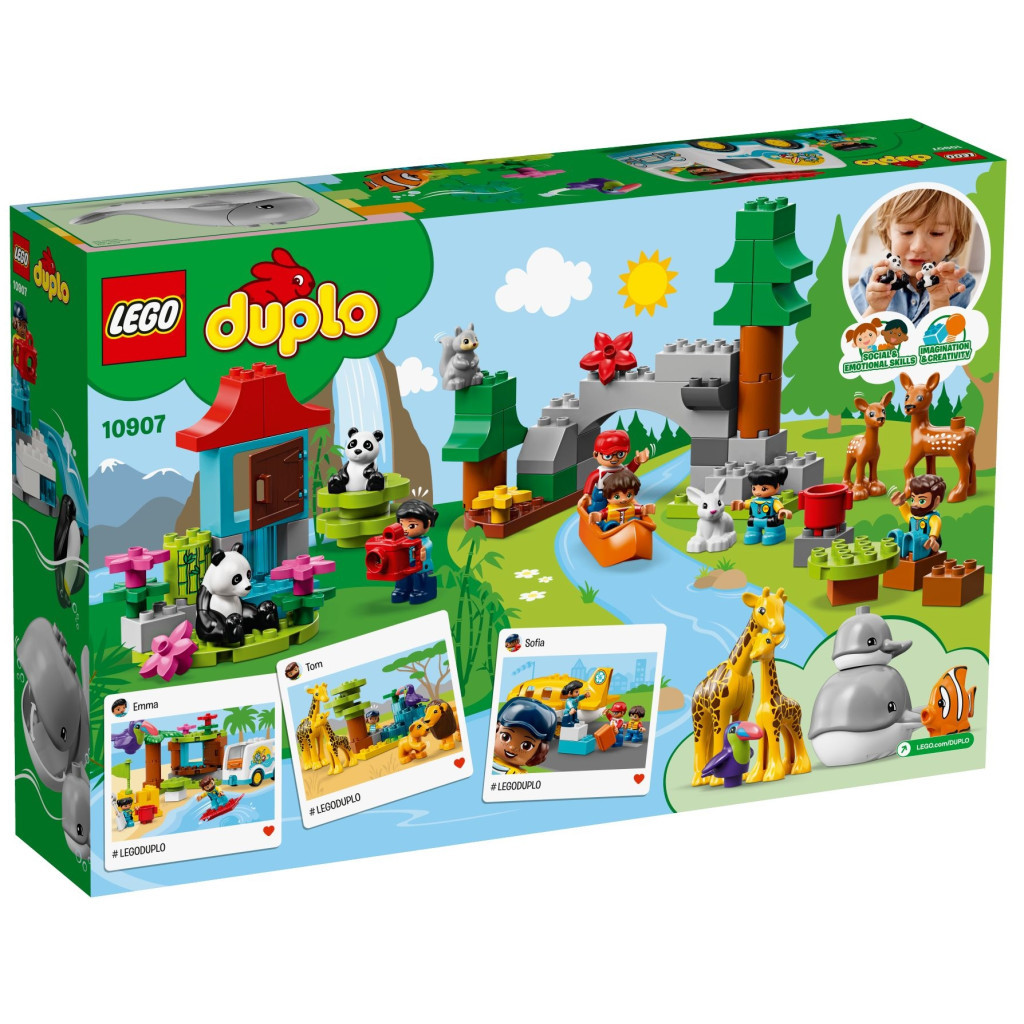 Конструктор LEGO DUPLO Тварини світу 121 деталь (10907) - зображення 12
