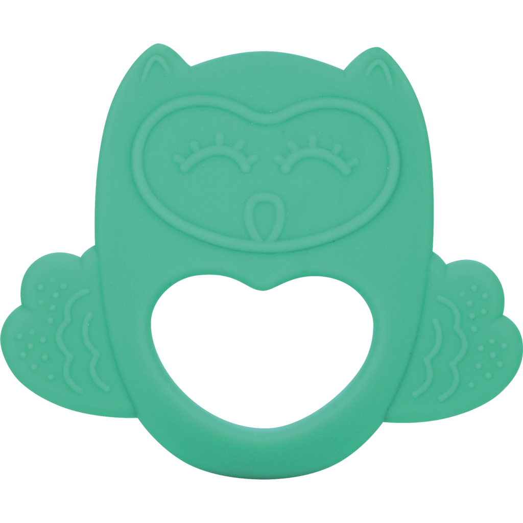 Прорізувач Canpol babies силіконова Сова Бірюзова (51/003) - зображення 1