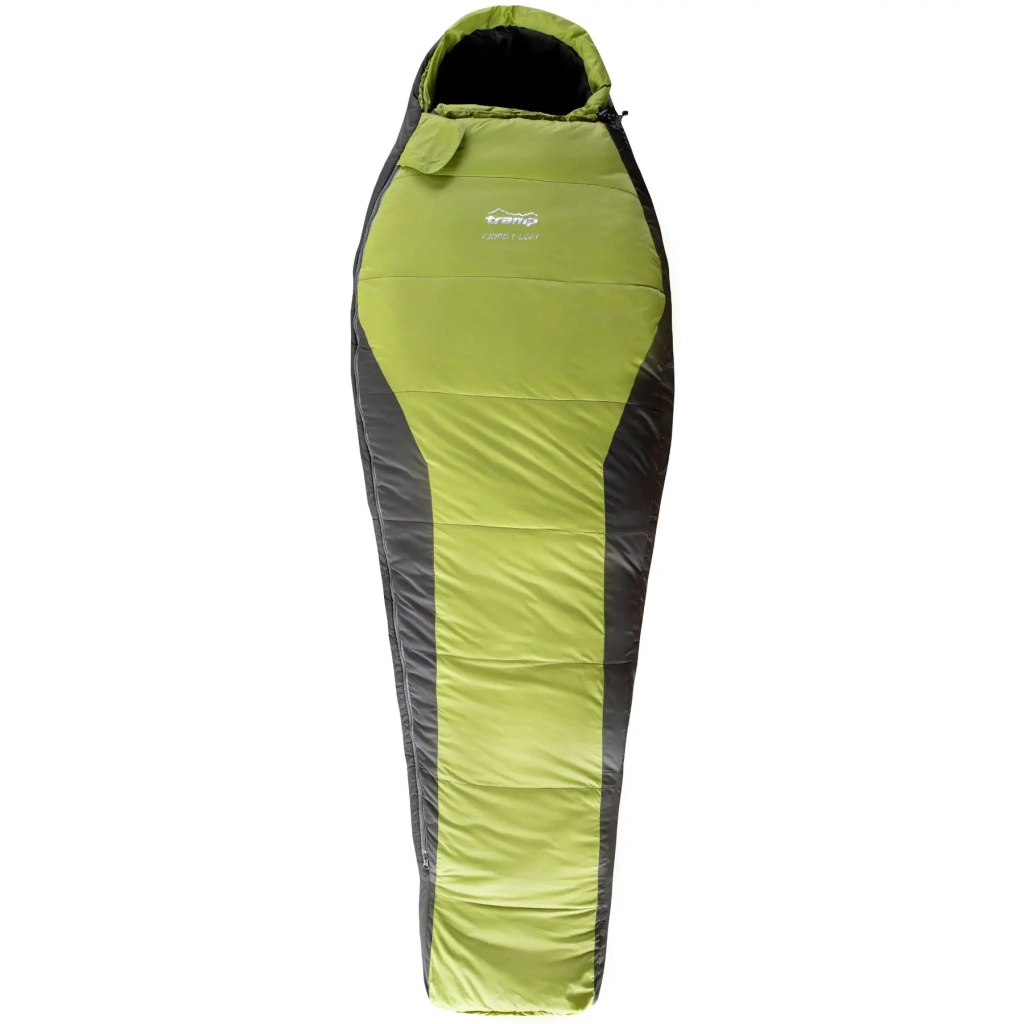 Спальний мішок Tramp Fjord Long кокон лівий green/grey (UTRS-094L-L) - зображення 1