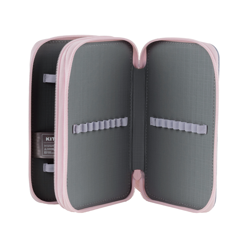 Пенал Kite 623 College Line Girl, 2 відділення (K25-623-1) - зображення 6