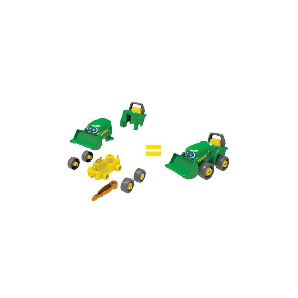 Конструктор John Deere Kids Трактор із ковшем і причепом (47209) - зображення 3