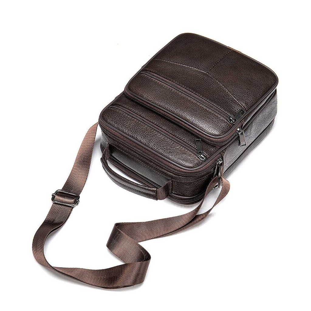 Сумка Vintage Шкіряна Коричнева (14991) - зображення 4