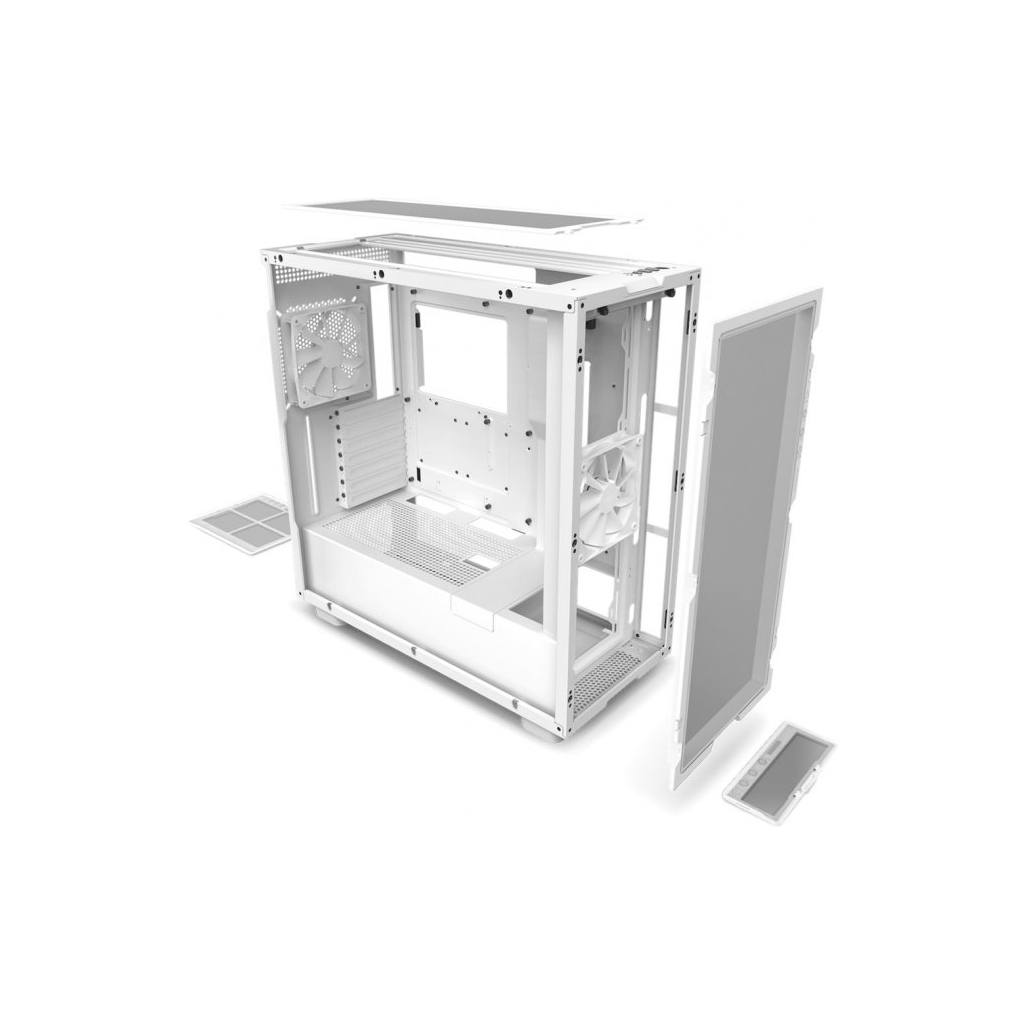 Корпус NZXT H7 v1 2022 Flow Edition All White (CM-H71FW-01) - зображення 6