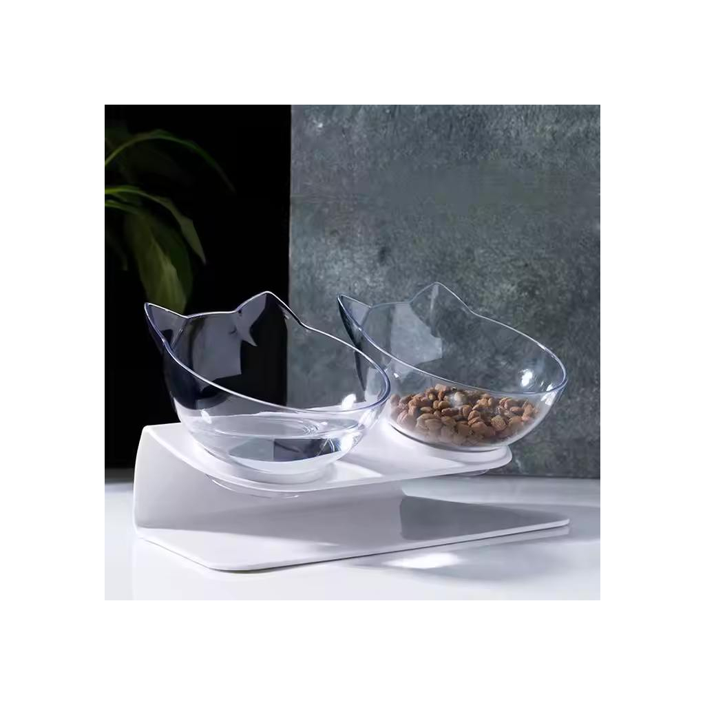 Посуд для котів Lapka Подвійна миска (WF060) - зображення 10