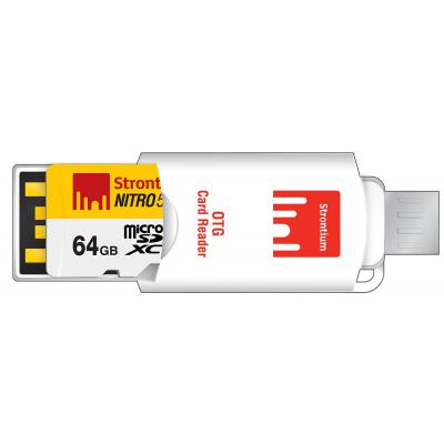Карта пам'яті Strontium Flash 64GB microSD Class 10 USH-I 566X (SRN64GTFU1T) - зображення 2