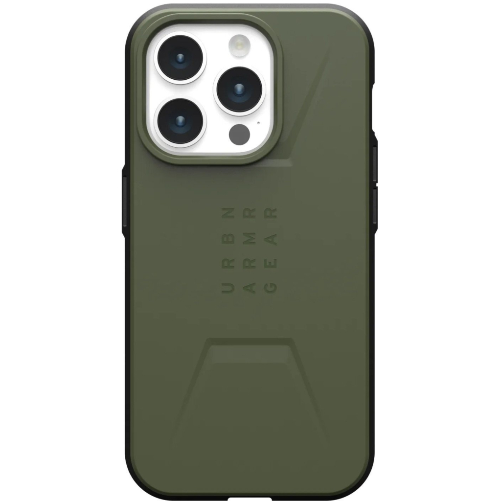 Чохол до мобільного телефона UAG Apple iPhone 15 Pro Civilian Magsafe, Olive Drab (114275117272) - зображення 1