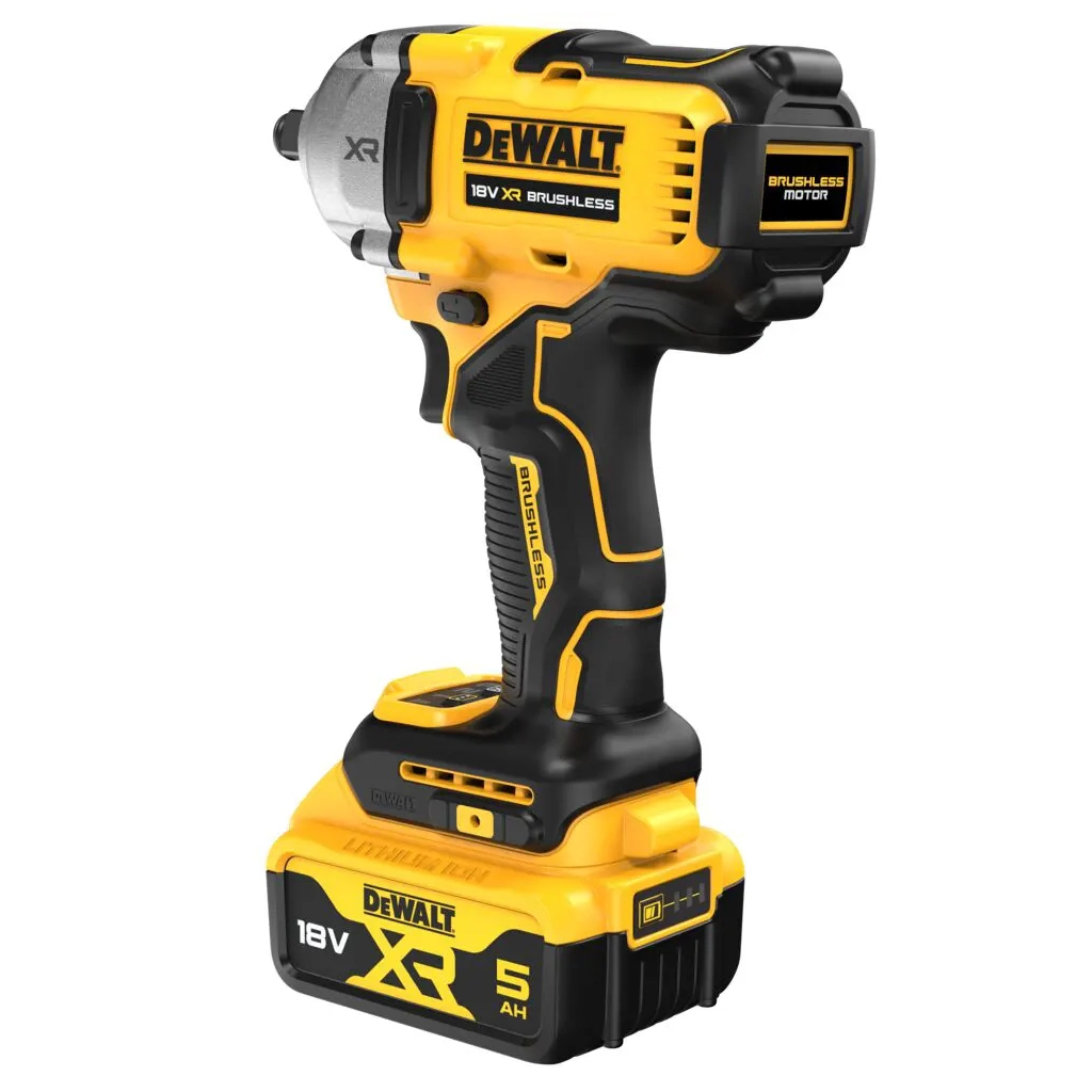 Гайковерт DeWALT ударний 18 В XR Li-lon, 2x5Ah, безщітковий, 812 Нм, TSTAK (DCF891P2T) - зображення 6
