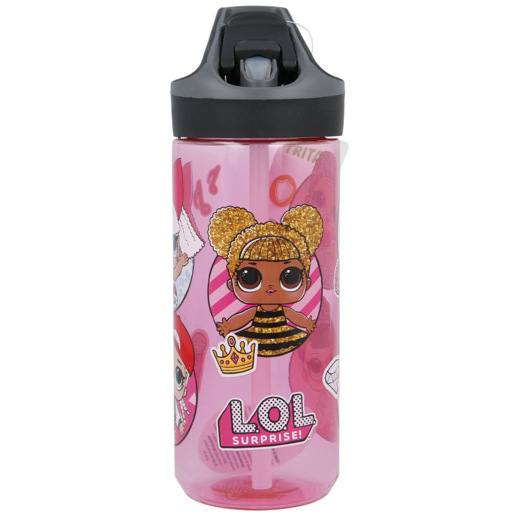 Пляшка для води Stor LOL Surprise - Rock On, Tritan Premium Bottle 620 ml (Stor-16897) - зображення 1