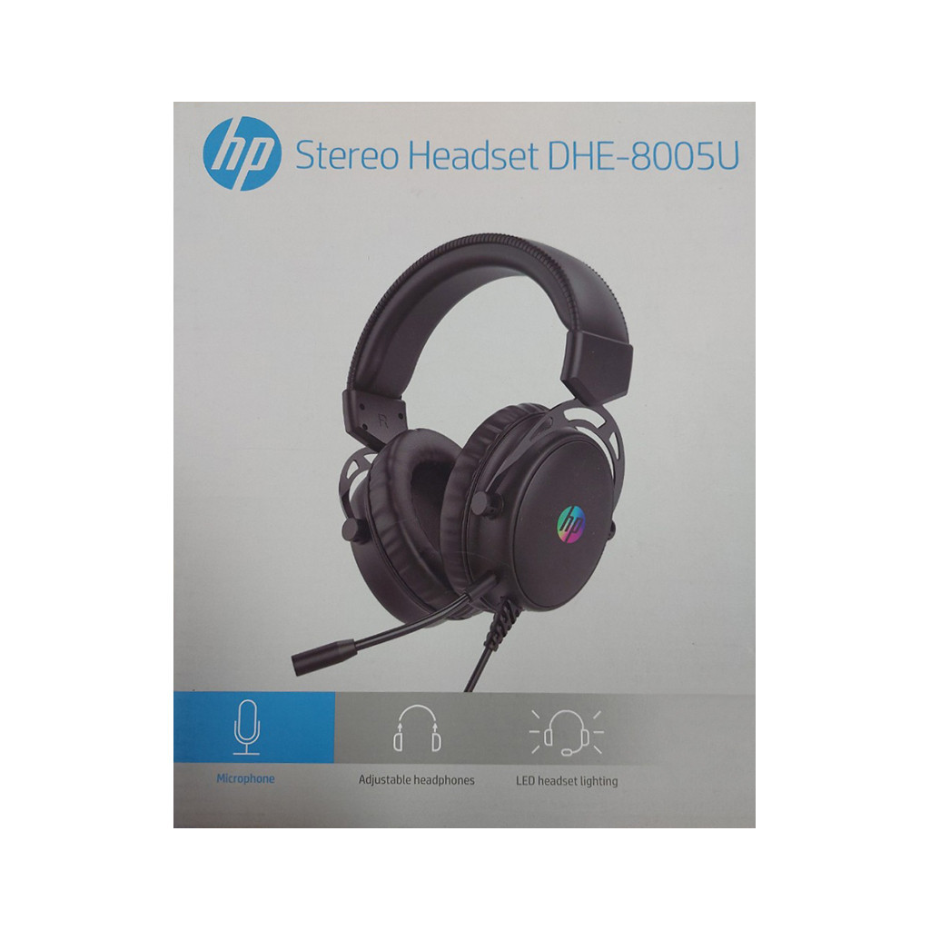 Навушники HP DHE-8005 Gaming USB 7.1 Black (DHE-8005U) - зображення 2