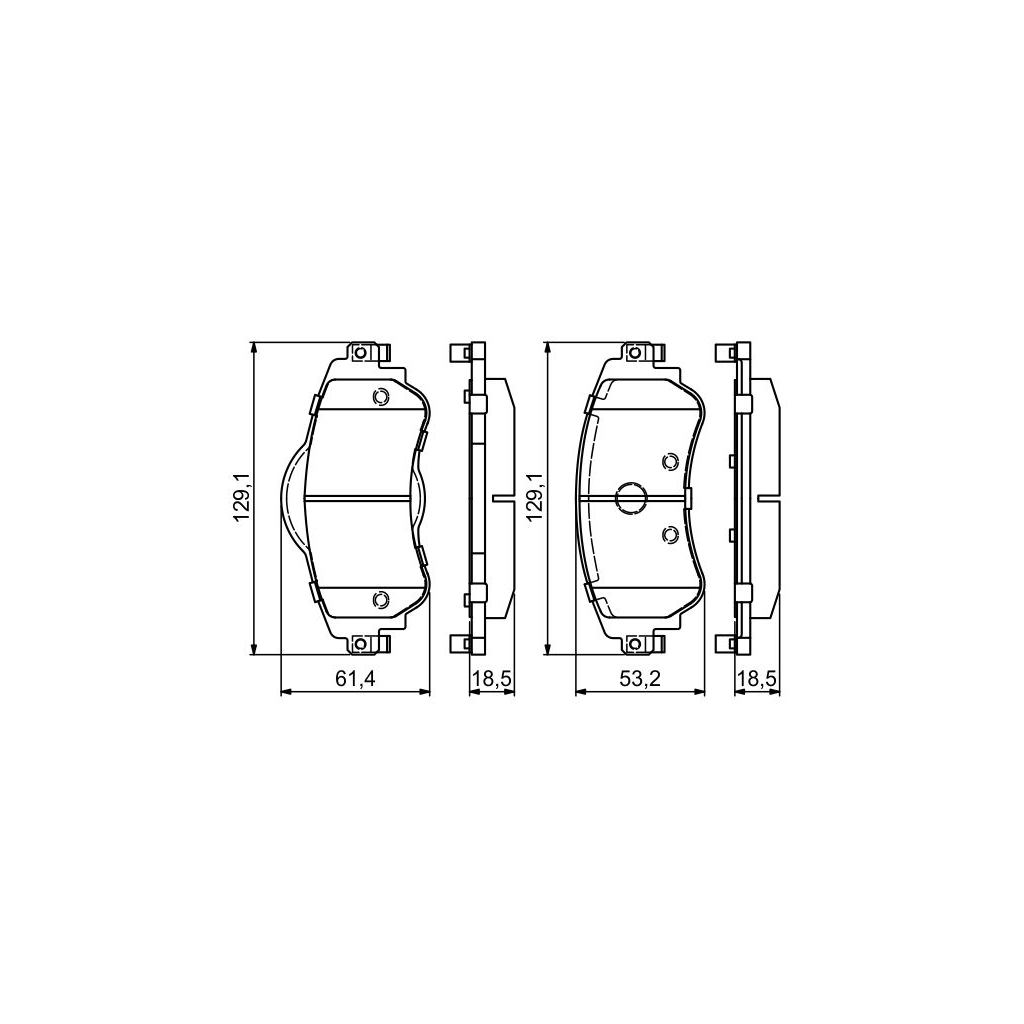 Гальмівні колодки Bosch 0 986 494 690 - зображення 6