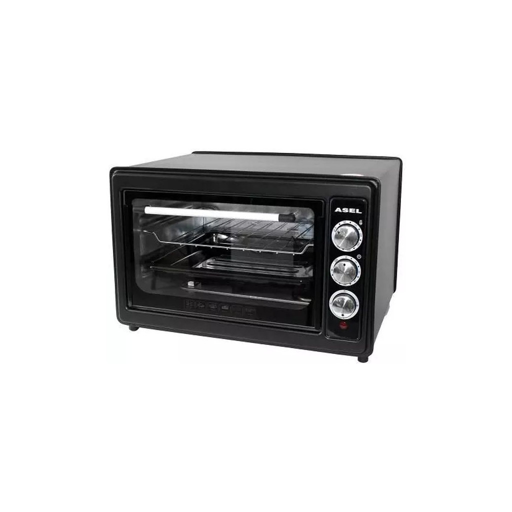 Електропіч ASEL AF 33-23 BLACK - зображення 2