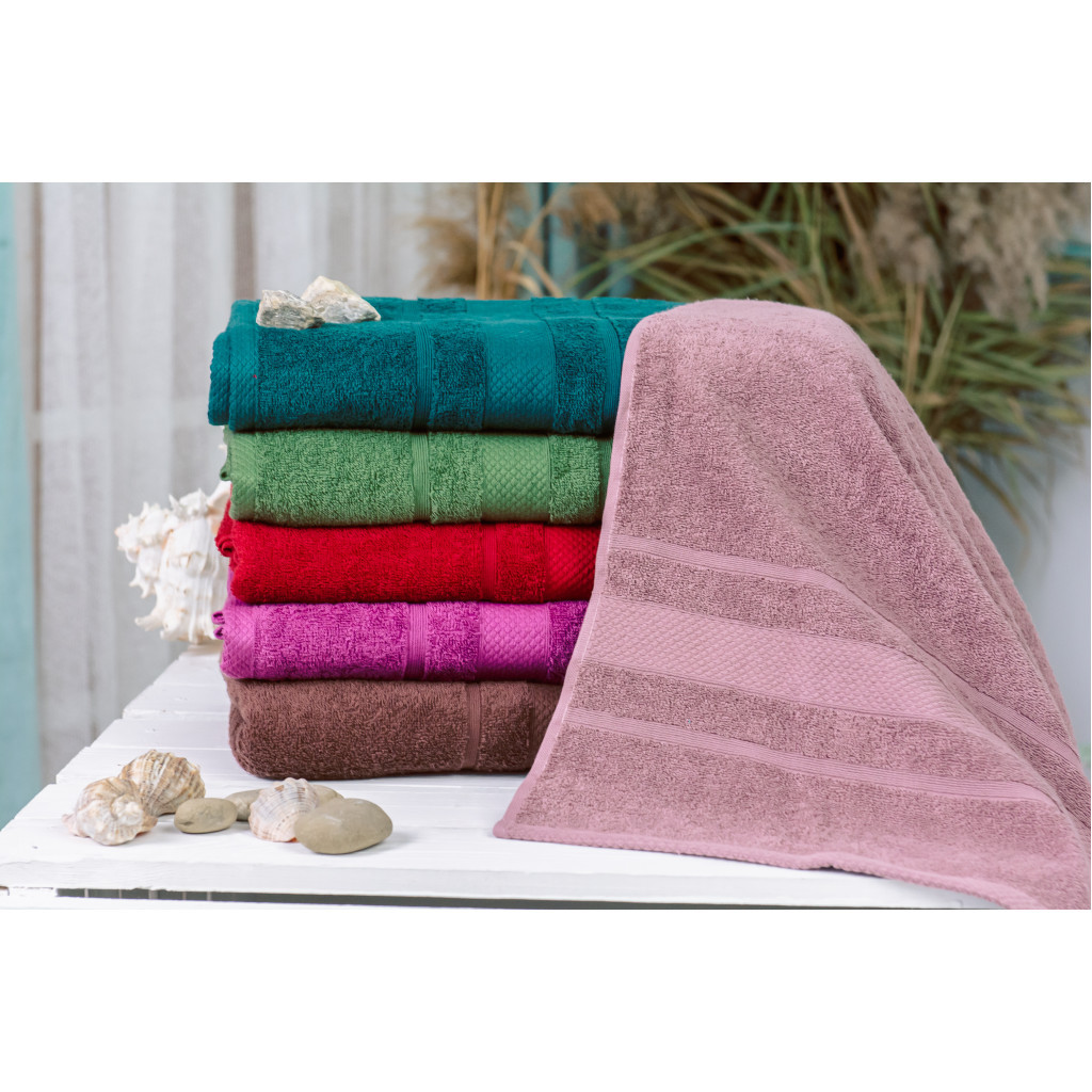 Рушник MirSon набір банних 5088 Elite SoftNes Darkness 70х140 6 шт (2200003181159) - зображення 3