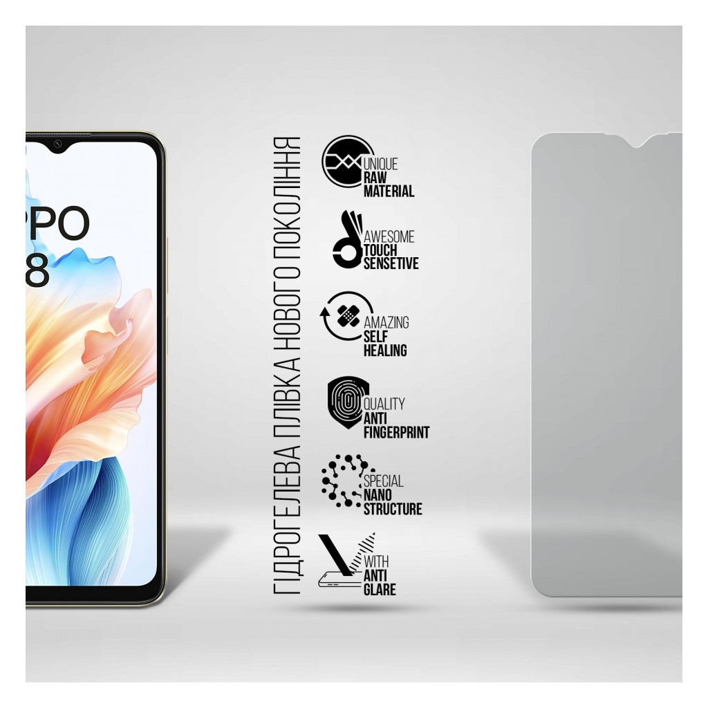 Плівка захисна Armorstandart Matte OPPO A18 4G / A38 4G (ARM71044) - зображення 2