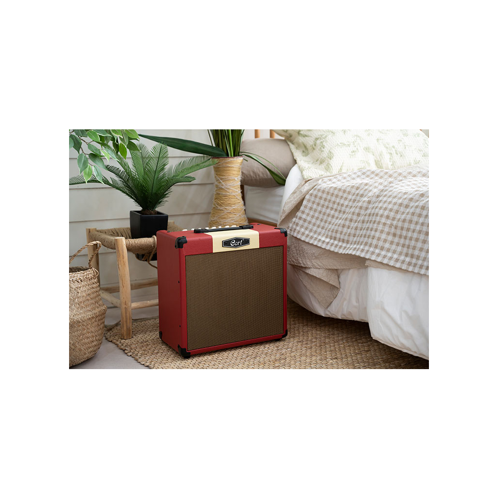 Комбопідсилювач Cort CM30R Dark Red (CM30R DR) - зображення 5