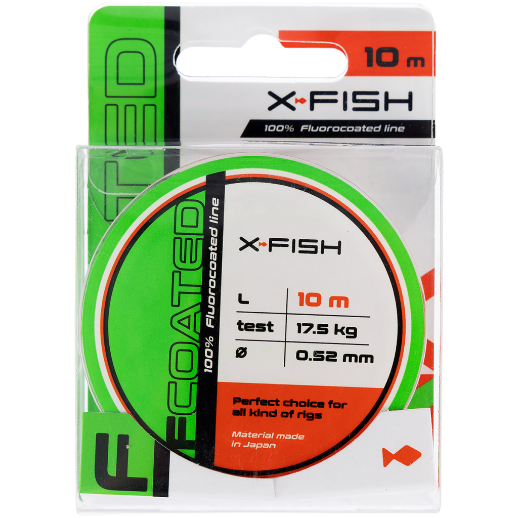 Флюорокарбон X-Fish FCoated 10m 0.52mm 17.5kg (1917.01.36) - зображення 2