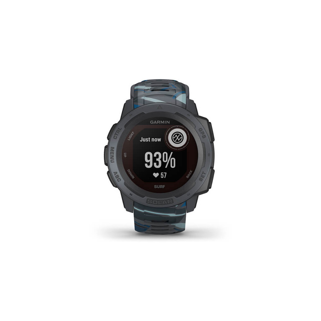 Смарт-годинник Garmin Instinct Solar, Surf Edition, Pipeline, GPS (010-02293-07) - зображення 7