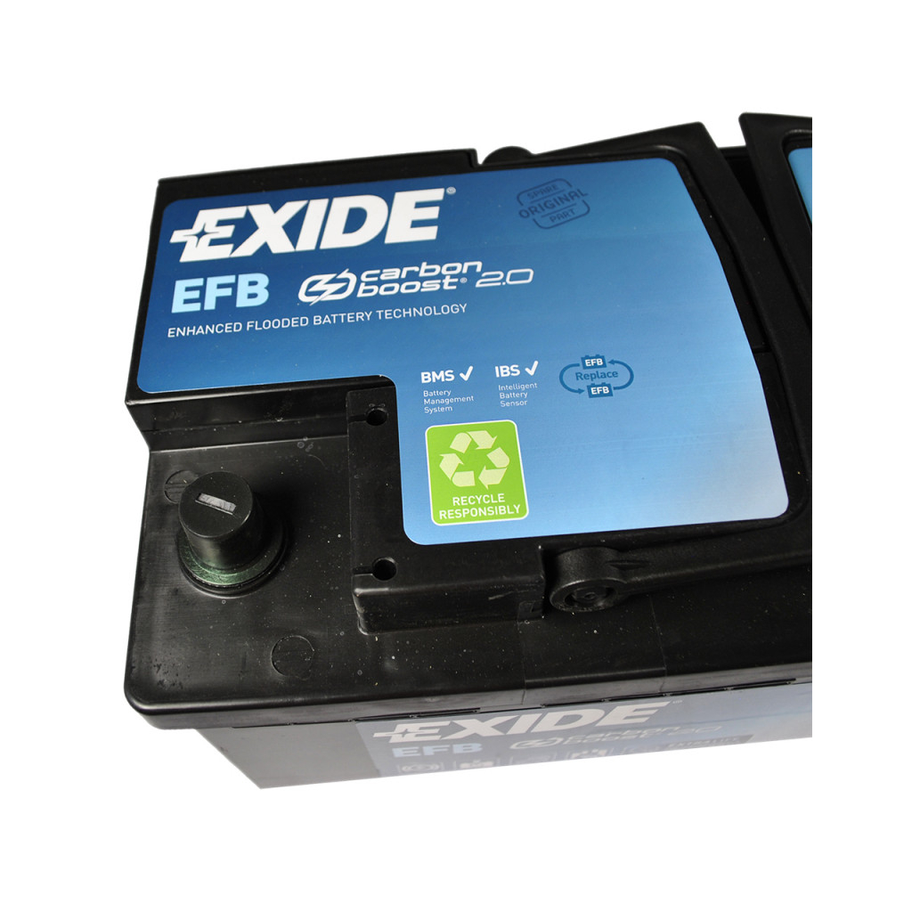 Акумулятор автомобільний EXIDE START-STOP EFB 100A (EL1000) - зображення 3
