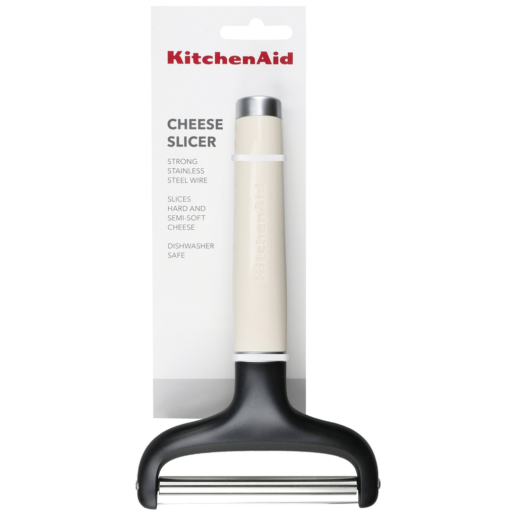 Кухонний ніж KitchenAid Coreline для сиру, 20,3 см, кремовий (KAG133OHACE) - зображення 2
