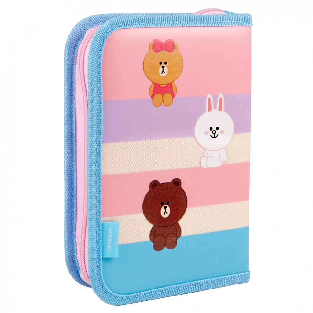 Пенал Yes Line Friends HP-04 з двома клапанами (533585) - зображення 2