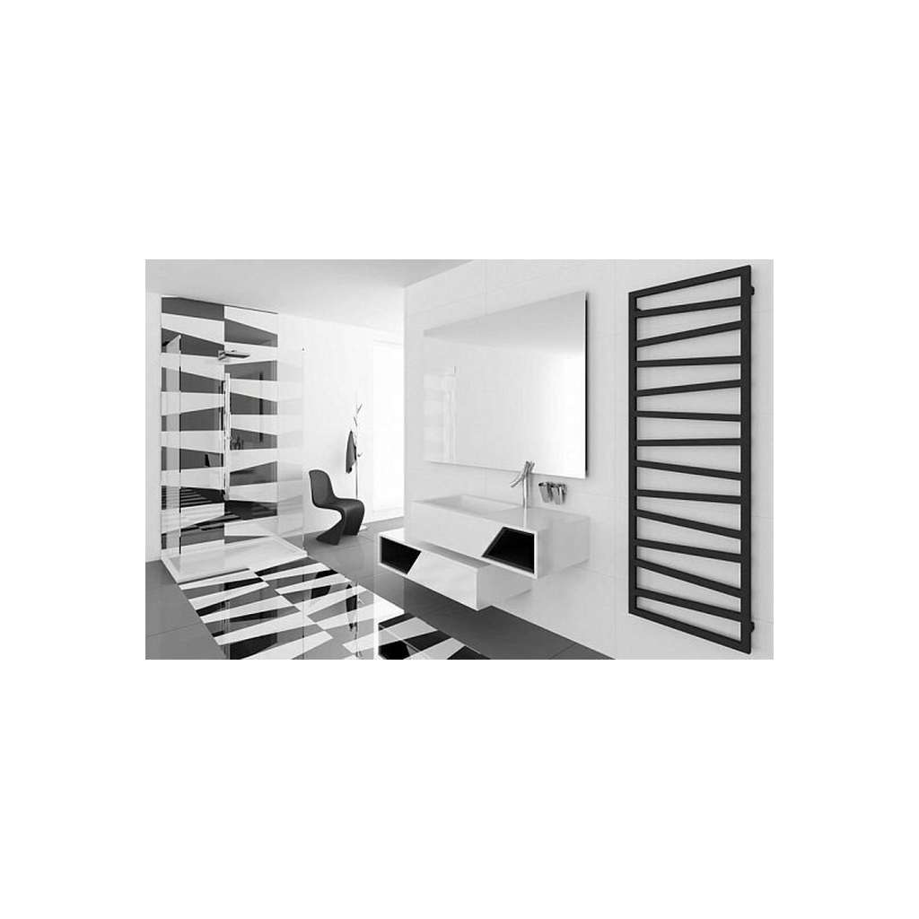Сушарка для рушників Terma 835х500 Zigzag (WGZIG083050K9M5SX) - зображення 2