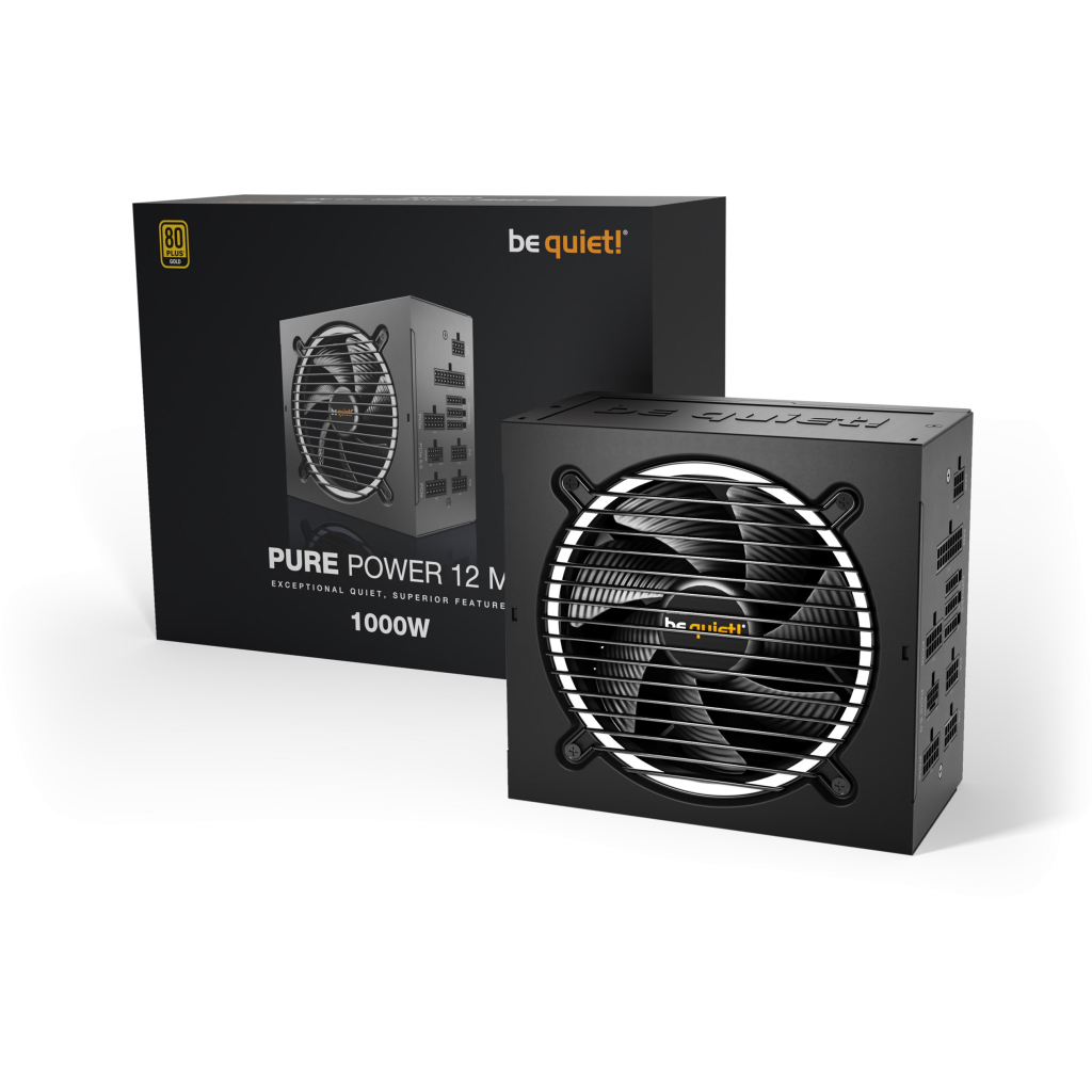 Блок живлення Be quiet! 1000W PURE POWER 12 M (BN345) - зображення 7