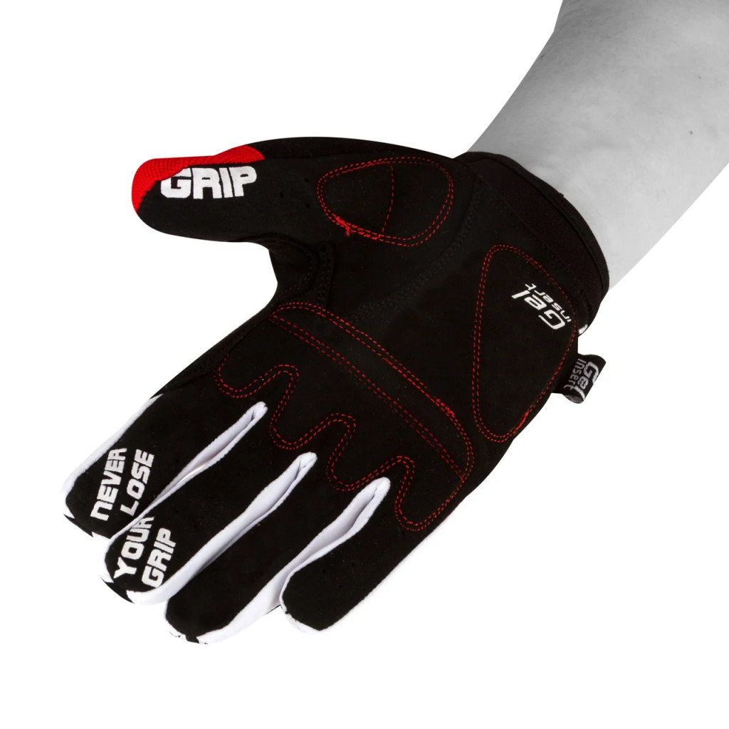 Велорукавиці PowerPlay 6588 Black/White XXL (6588_XXL_Black/White) - зображення 5