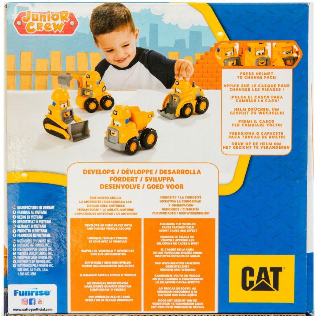 Спецтехніка Funrise Веселі будівельники САТ Самоскид, 14 см (82444) - зображення 3