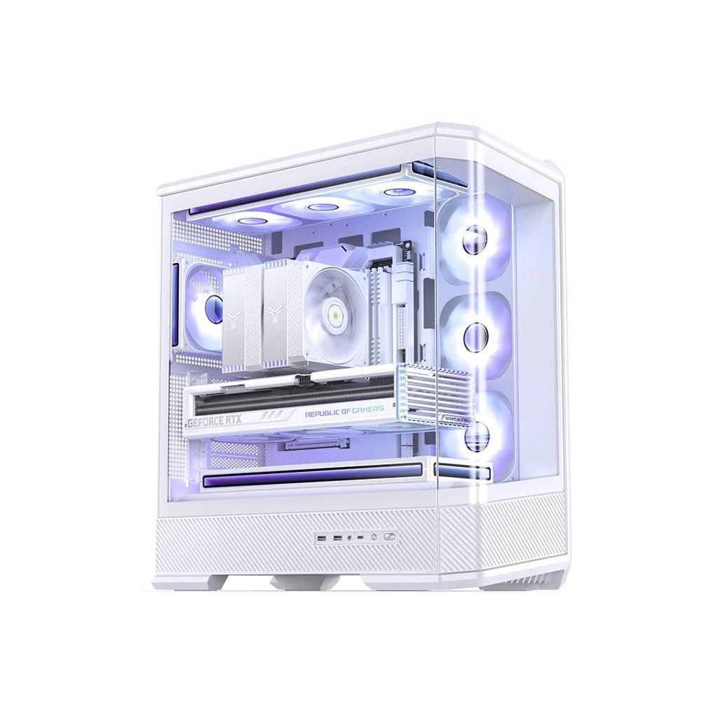 Корпус JONSBO D400 White - зображення 2