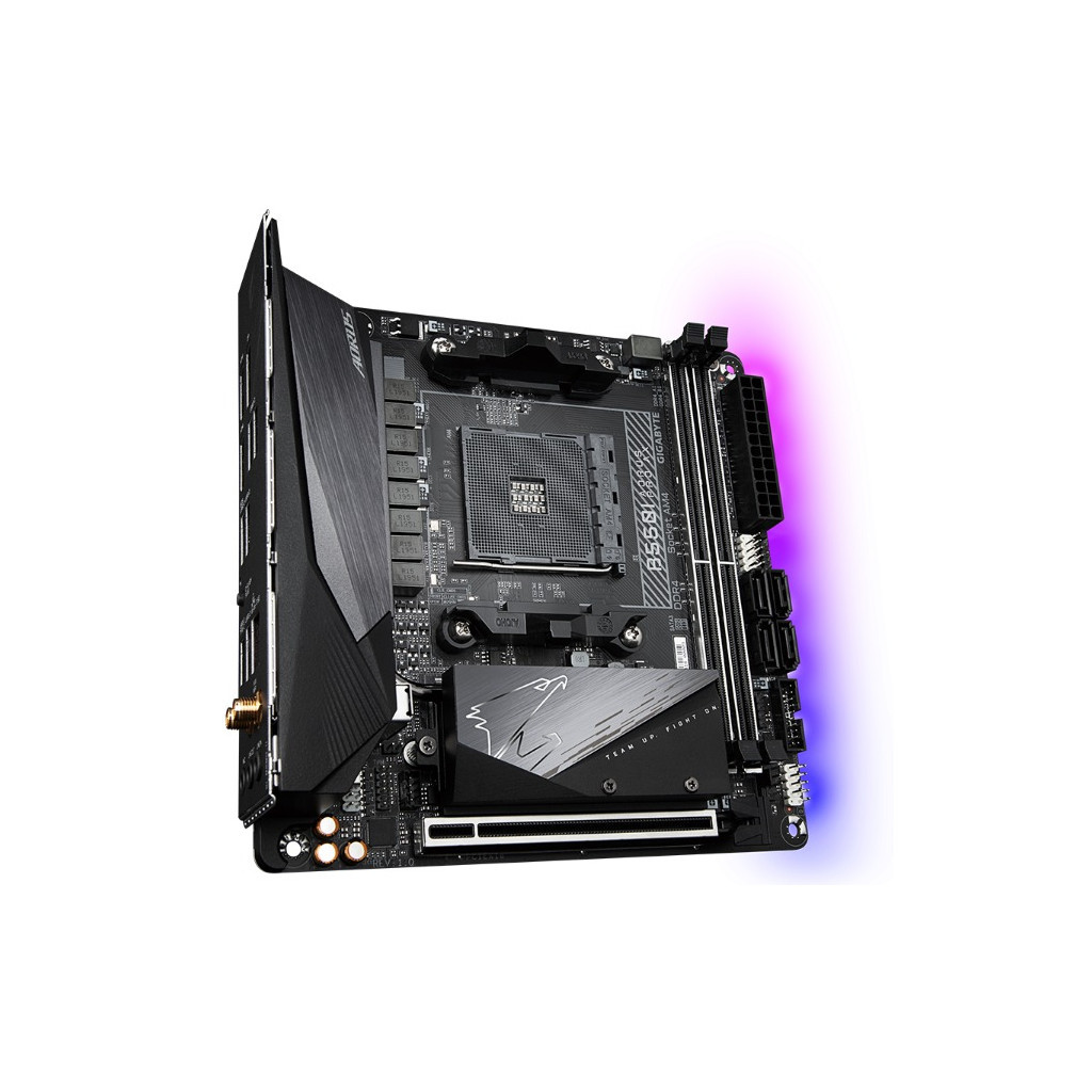 Материнська плата GIGABYTE B550I AORUS PRO AX - зображення 4