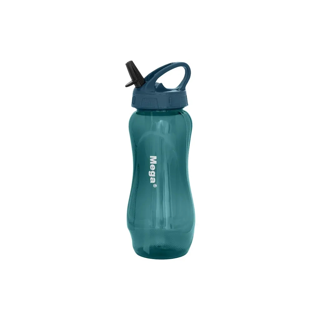 Пляшка для води Mega Tritan 0,65 л Blue (0717040678020BLUE) - зображення 2