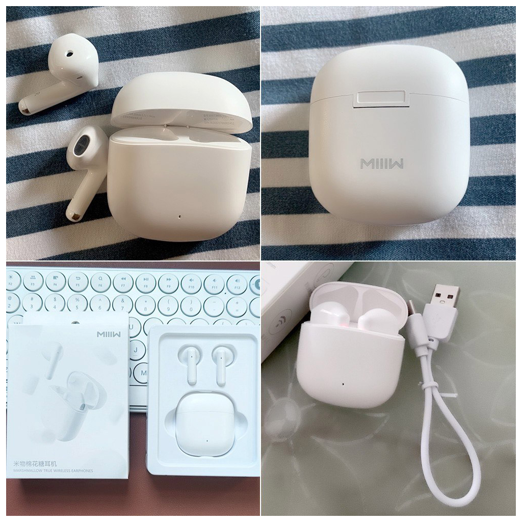 Навушники Xiaomi TWS MiiiW TWS Wireless Earbuds Marshmallow White (MWTW03) - зображення 9