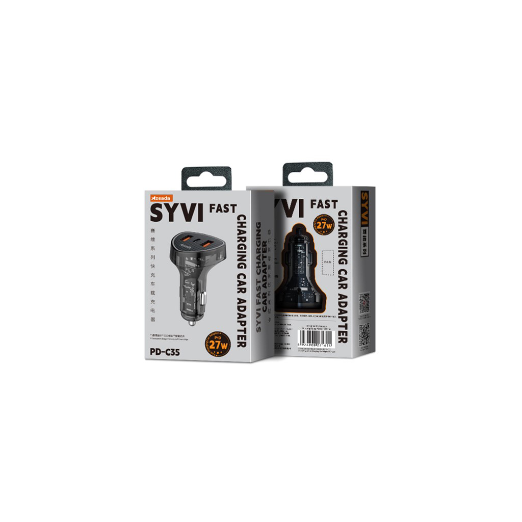 Зарядний пристрій Proda AZEADA SYVI PD-C35 27W black (PD-C35-BK) - зображення 5