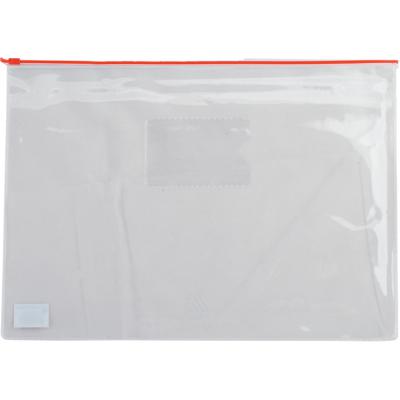 Папка на блискавці Buromax А5, plastic zipper red (BM.3947-05) - зображення 1