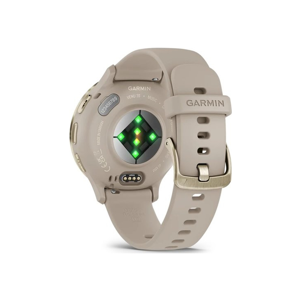 Смарт-годинник Garmin Venu 3S, French Gray + Soft Gold, GPS (010-02785-02) - зображення 6