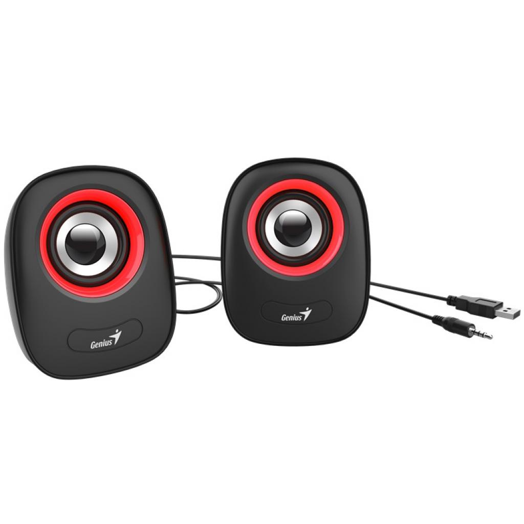 Акустична система Genius SP-Q160 Red (31730027401) - зображення 3