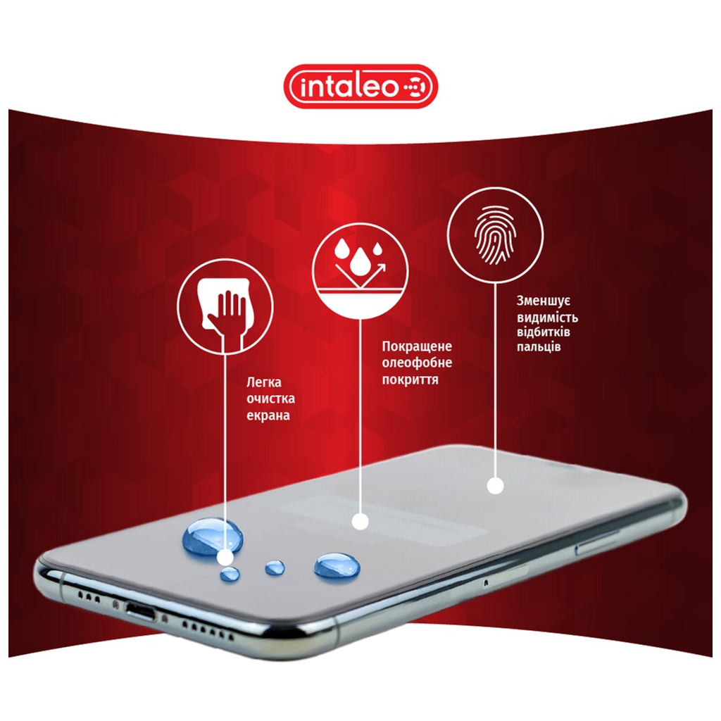 Скло захисне Intaleo Full Glue Infinix Hot 11s (1283126532382) - зображення 5