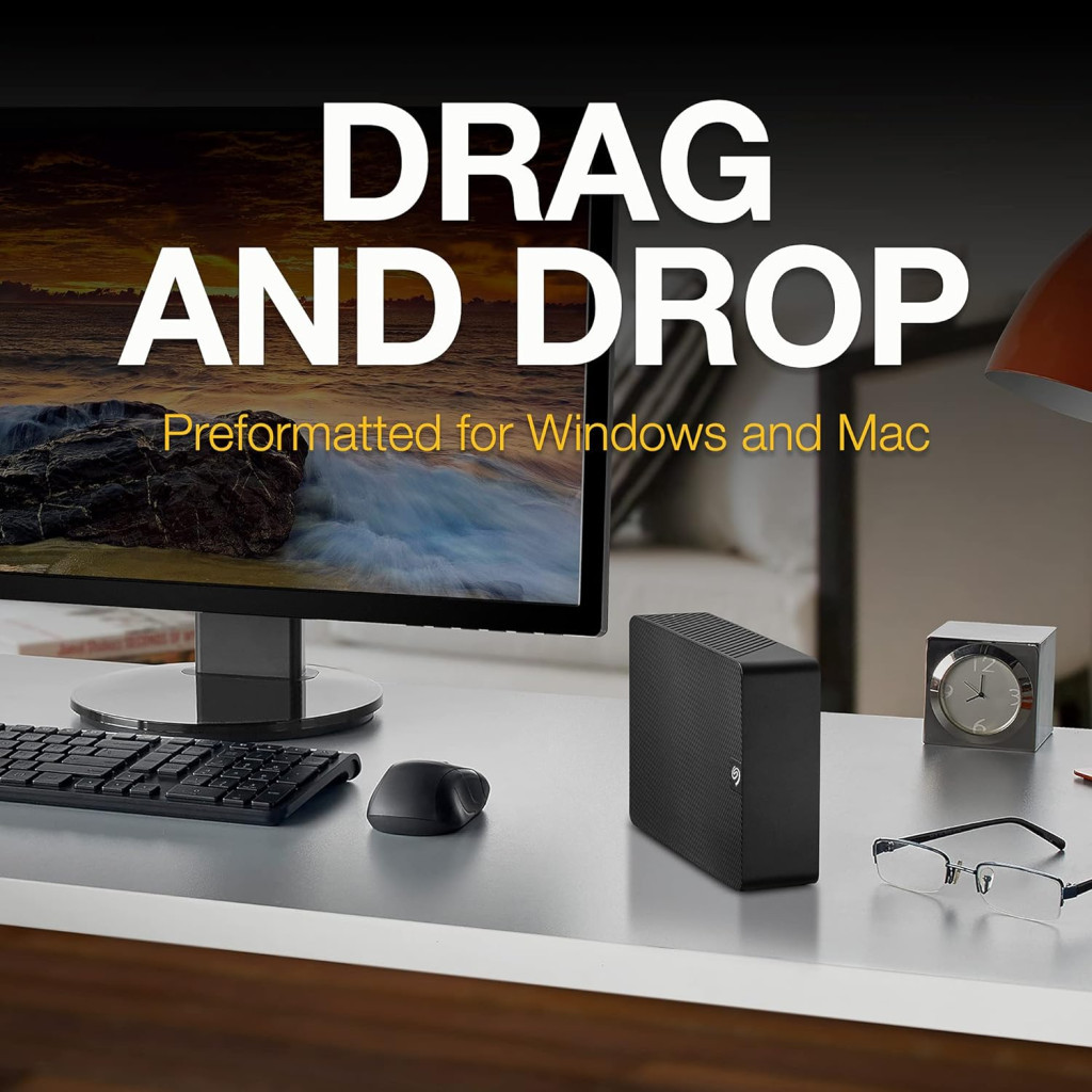 Зовнішній жорсткий диск 3.5" 24TB Expansion Desktop Seagate (STKP24000400) - зображення 8